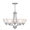 Livex Lighting Somerset 5 - Light Chandelier in  Brushed Nickel - 2 of 4