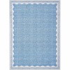 Washable Runner Rug – Long, Non-Slip, Foldable, Bordered Low-Pile Stain-Resistant Carpet for Indoor Accent - 4 of 4