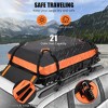 64x39x6 inch Roof Rack Cargo Basket 200 LBS & 21 Cu.Ft Cargo Bag Universal Fit With Lock - 4 of 4