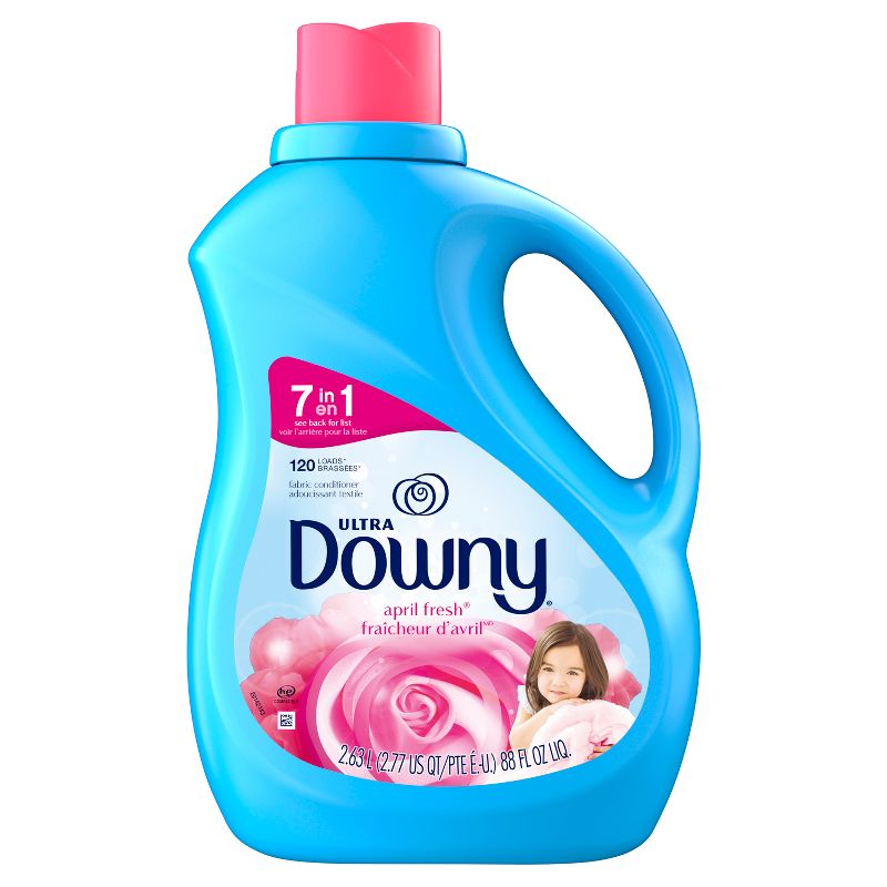 Downy Liquid April Fresh Fabric Softener - 88 fl oz, 1 of 11