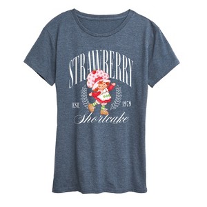 Women's - Strawberry Shortcake - Collegiate Short Sleeve Graphic T-Shirt - 1 of 4