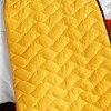 Slickblue Full/Queen Quilt Set, 100% TC Fabric Vermicelli Quilted Patchwork, Reversible, Multi Design & Color, 3pc - 4 of 4