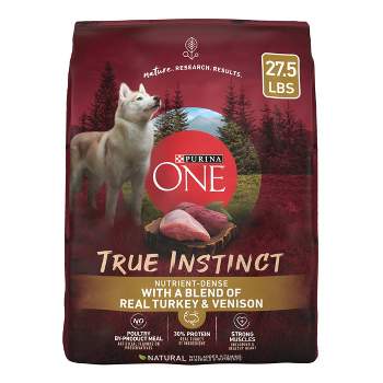Purina ONE SmartBlend True Instinct Natural Dry Dog Food with Real Turkey & Venison