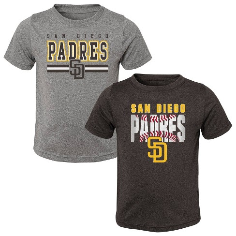MLB San Diego Padres Toddler Boys' 2pk T-Shirt - 2T
