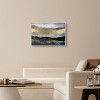 Art Remedy Rivers of Gold Blue Abstract Wall Art Framed - 2 of 4