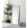 Elegant Lighting French Panel Full Length Mirror 30x70 Inch In Brass - 3 of 4