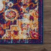 Hauteloom Istanbul Orange Area Rug - 3 of 4