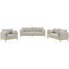 Meridian Furniture,Langham Linen Textured Fabric Chair - 3 of 4