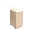 Narrow Collapsible Laundry Hamper with Liner and Lid - 3 of 4