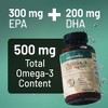 NatureWise Omega 3 Fish Oil - 500 mg per Pill - EPA & DHA - Gluten and Soy Free, Non-GMO - 4 of 4