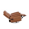 Power Swivel Rocker Recliner Chair with OKIN Motor, 240¡ã Swivel, Heat & Massage, Remote Control, Footrest, Infinite Position, 330 lbs Capacity - 4 of 4
