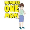 Womens King of the Hill Peggy Number One Mom T Shirt - 2 of 4
