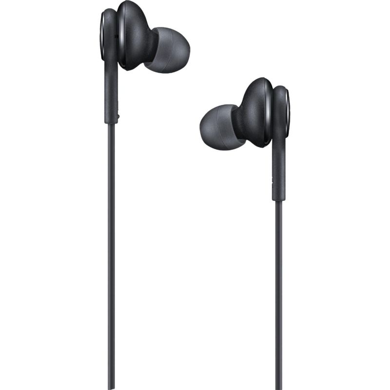 Samsung Type-C EO-IC100BBEGUS Corded In-Ear Headphones with Mic by AKG - Black, 4 of 5