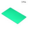 Unique Bargains Smooth Laser Engraving Metal DIY Gift Craft Business Cards 5 Pcs - 3 of 4