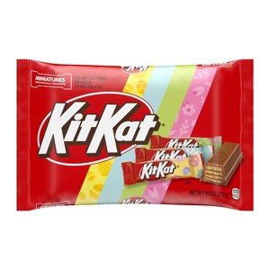 Kit Kat Milk Chocolate Wafer Easter Candy Miniatures - 9.6oz - 1 of 4