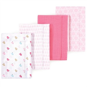 Little Treasure Luvable Friends Flannel Burp Cloths 4pk - 1 of 1