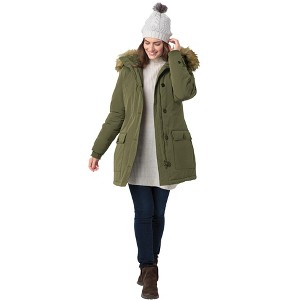 Woman Within Women's Plus Size The Arctic Parka; - 1 of 4