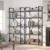 Whizmax 5 Tier Bookshelf, 67.9” Tall Bookcase with 5 Open Book Shelves, Bookcases with Roman Column for Home Office, Study Room, Living Room - 4 of 4
