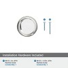 Amerock Glacio Round Cabinet or Furniture Knob - 3 of 3