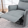 Rocker Recliner Chair,360 Swivel Nursery Rocking Chair,Glider Chair,Modern Small Rocking Swivel Recliner Chair - 3 of 4