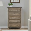 5 Drawer Dresser for Bedroom, Drawer of Chest with Metal Handles, TV Stand, Closet Organizers and Storage Clothes - 3 of 4
