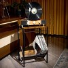 TOBILI Record Player Stand with Storage for Living Bedroom Office - 3 of 4