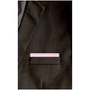 TheDapperTie - Men's Cotton Flat Pre Folded Pocket Square on Card - 2 of 3