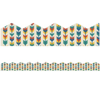 Eureka Adventurer Arrows Extra Wide Deco Trim, 37 Feet (Pack of 6)