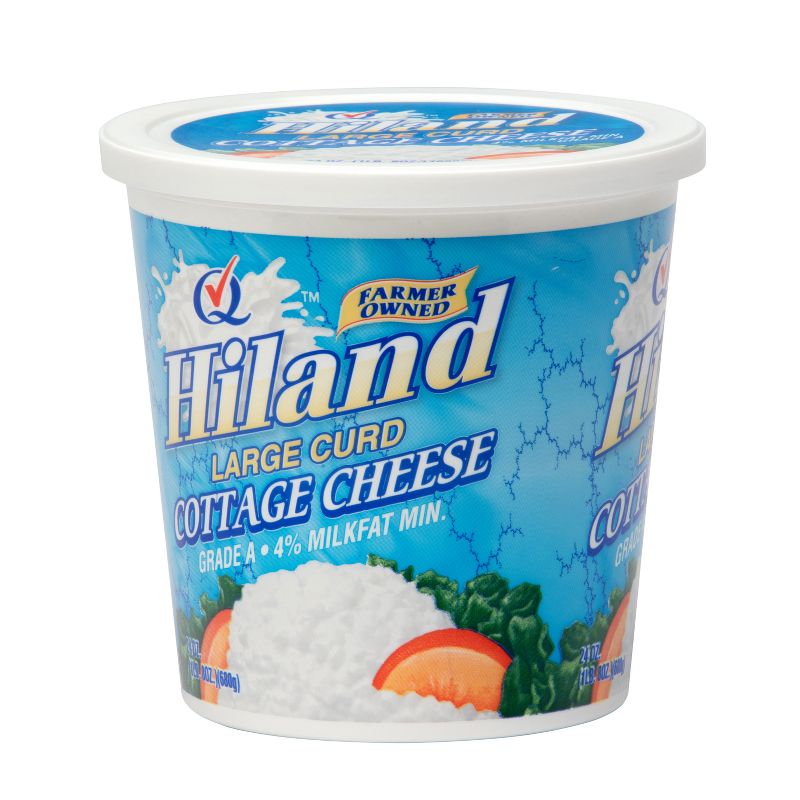 Hiland Large Curd Cottage Cheese - 24oz, 3 of 6