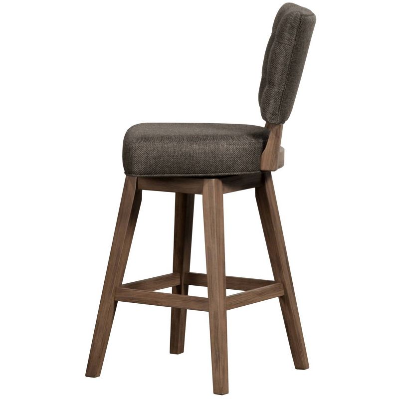 26&#34; Lanning Swivel Counter Height Barstool Chocolate Brown - Hillsdale Furniture, 5 of 13