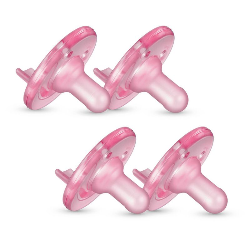 Philips Avent Soothie 3m+ - Pink/pink - 4pk, 1 of 7
