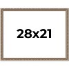 PosterPalooza | Deco Silver Picture Frame - UV Acrylic, Backing Board, Hanging Hardware Included - 2 of 4