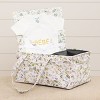 Botanical Storage Tote Bag Caddy Polyester - 4 of 4