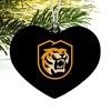 Colorado College Primary Logo Heart Love Wood Christmas Tree Holiday Ornament - 2 of 3
