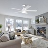 Parrot Uncle 52" Modern LED Ceiling Fans with Lights and Remote Reversible Fan for Bedroom Living Room - 3 of 4