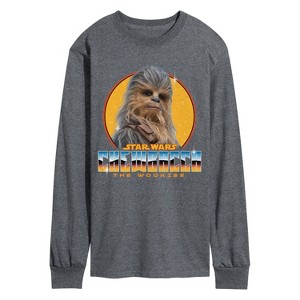 Men's - Star Wars - Chewbacca Long Sleeve Graphic T-Shirt - 1 of 3