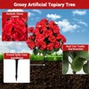 Nasitip 2Pack Crabapple Flower Ground Stakes,No Assembly Required - 3 of 4
