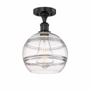 Rochester - 1 Light Semi-Flush Mount In Industrial Style-11.75 Inches Tall and 10 Inches Wide - 1 of 1