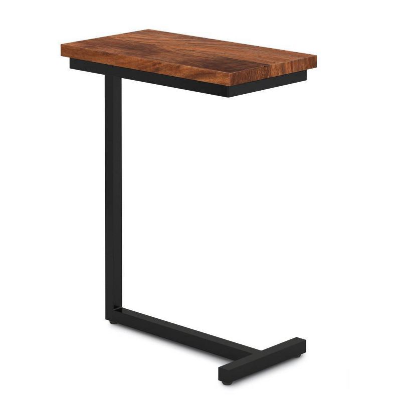 Bryant C Side Table Cognac Brown - WyndenHall, 1 of 8