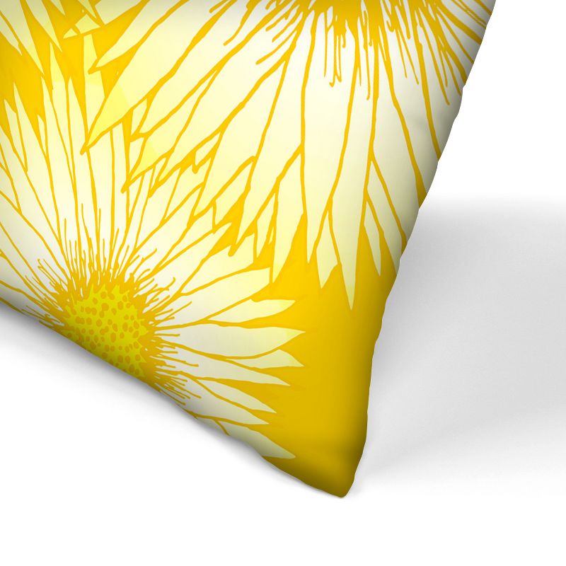 Summer Sunflowers By Modern Tropical Throw Pillow - Americanflat Botanical, 3 of 6