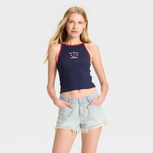 Women's High Neck Halter Top - Wild Fable™ - 1 of 3