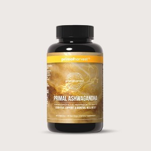 Primal Harvest Ashwagandha and Mushroom Extract Supplement 1 Pack - 1 of 4