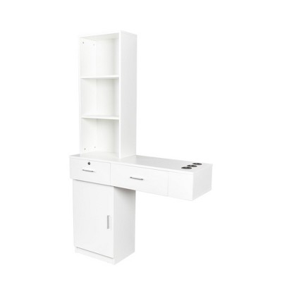 Home Office Computer Desk, Makeup Vanity Dressing Table With Drawers, Cabinet, Modern Writing Desk Makeup Dressing Table