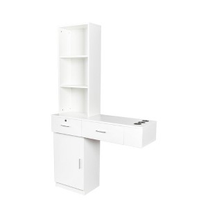 Home Office Computer Desk, Makeup Vanity Dressing Table With Drawers, Cabinet, Modern Writing Desk Makeup Dressing Table - 1 of 3