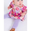 RuffleButts Girls Footless Ruffle Tights - 4 of 4