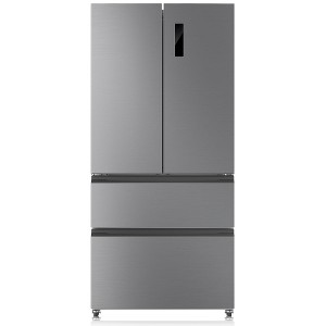 33 Inch Large Capacity French Door Refrigerator, 18.75 cu.ft Refrigerator with 2 Doors & 2 Drawers - 1 of 4
