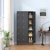 Dexmalle 15 Large Compartments  Storage Metal Locker Officce Cabinet - 2 of 4