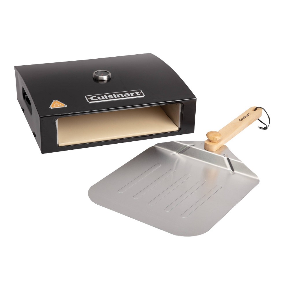 Photos - BBQ Accessory Cuisinart Grill Top Pizza Oven Kit CPO-700: Outdoor Cooking, 12" Peel, No Assembly 