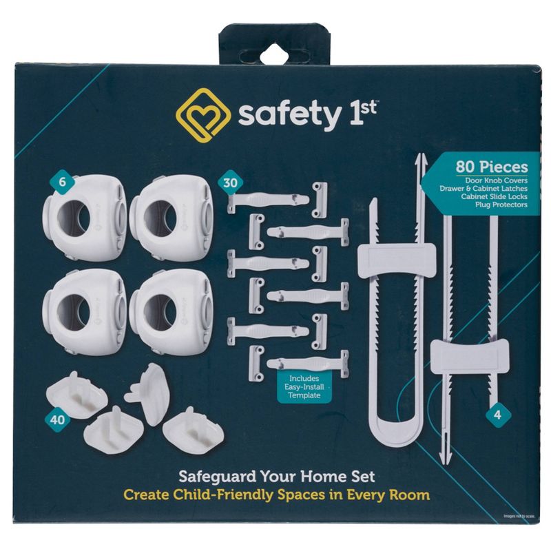Safety 1st Home Safeguarding Set - 80pc, 1 of 10