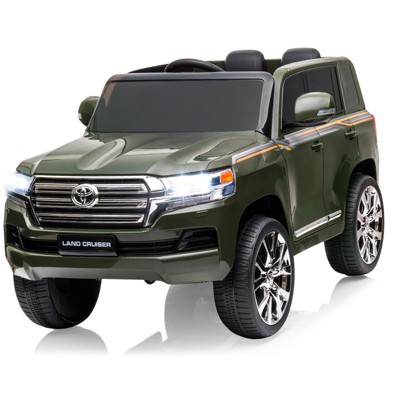 12V Electric Kids Ride On Car Truck with Remote Control, Double Doors, Music, Lights, Safety Belt